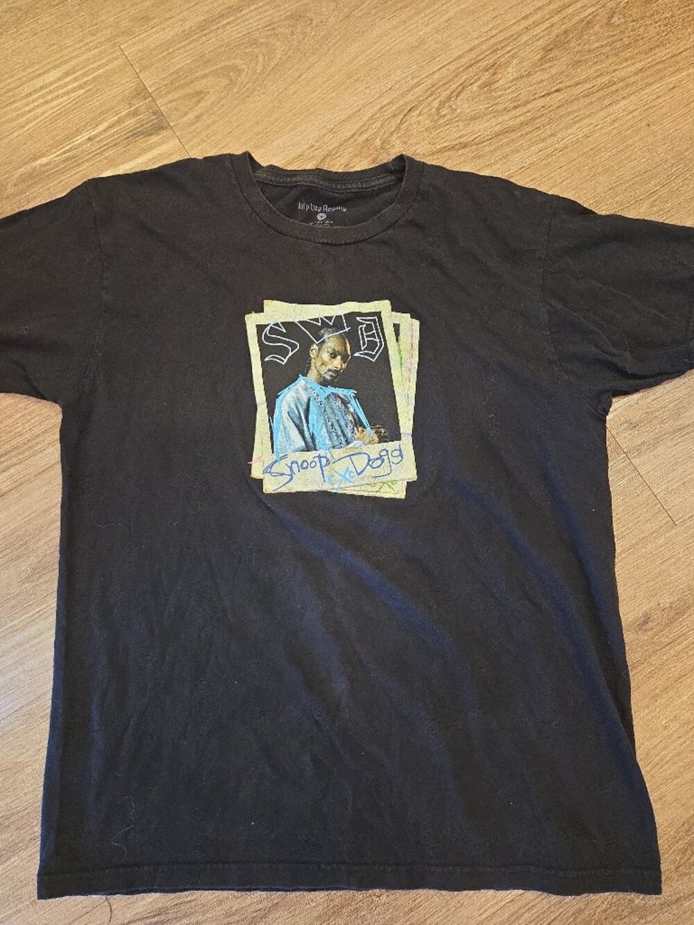Hip Hop Royalty Snoop Dogg Polaroid Graphic T-Shirt